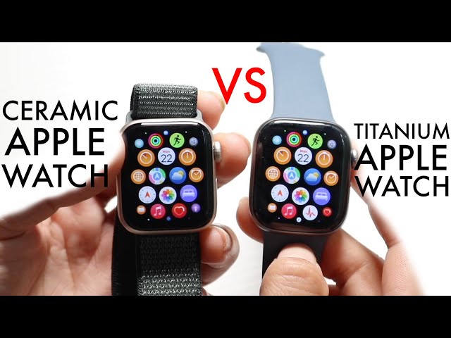 Apple Watch: Titanium Vs Ceramic! (Which Should You Buy?)