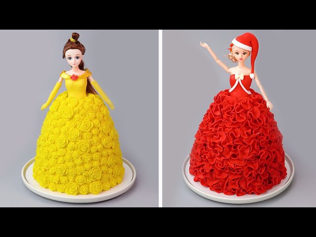 DISNEY PRINCESS 🌹 Awesome Birthday Cake Decorating Ideas | So Tasty Cake Recipes