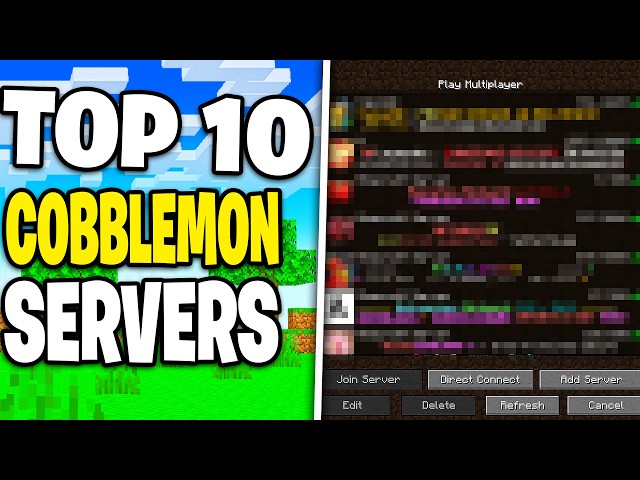 Top 10 Minecraft Cobblemon Servers You Need to Join!