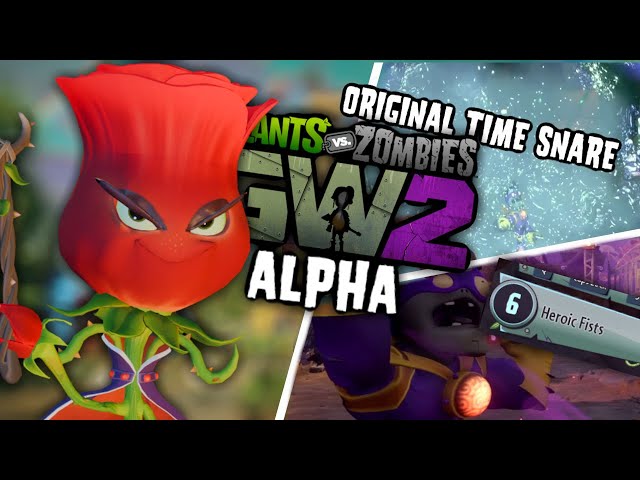 A Look Into PVZGW2's Pre Alpha