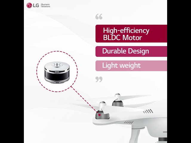 LG Drone BLDC Motor System