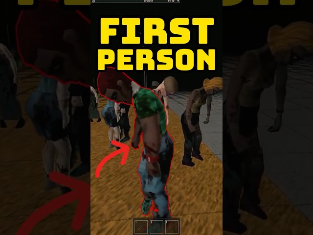 Project Zomboid FINALLY Has First Person... Sorta