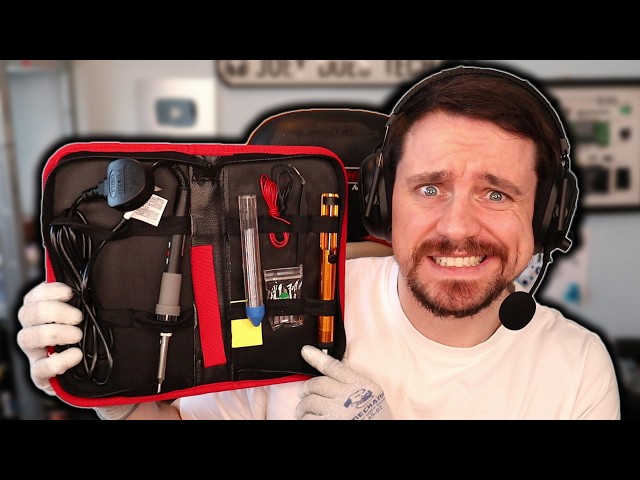 I Tried Repairing Electronics With an £18 Soldering Kit…