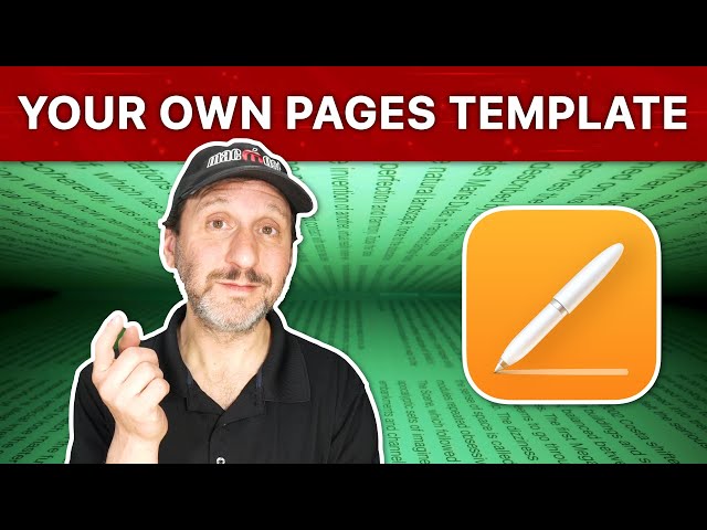 How and Why To Make Your Own Pages Template