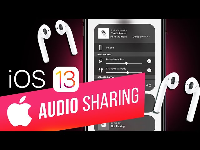 How to Share your Audio with Two AirPods in iOS 13 | Share Music with Friends on iPhone