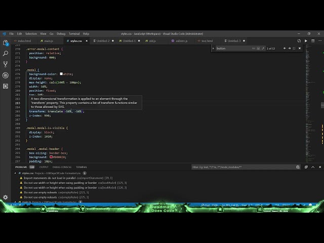 #100DaysOfCode Day 30/100 - Building A Log Formatter #10 (Part 2)