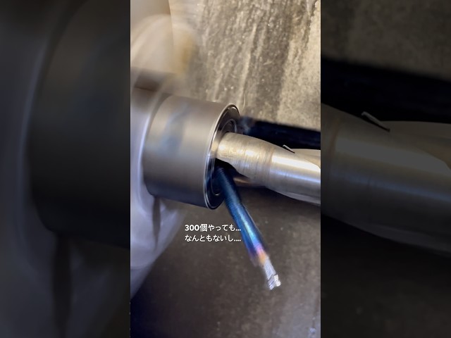 前の動画のつづき...味〆て...キタ。