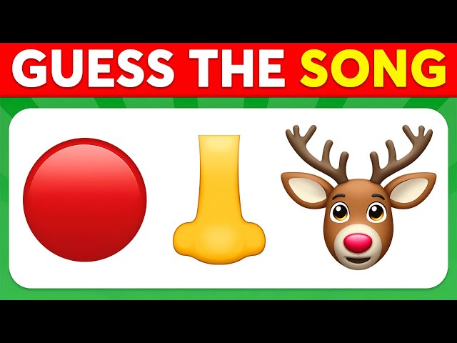 🎵 Guess The Christmas Songs By Emojis 🎄🎅 Christmas Quiz ✨