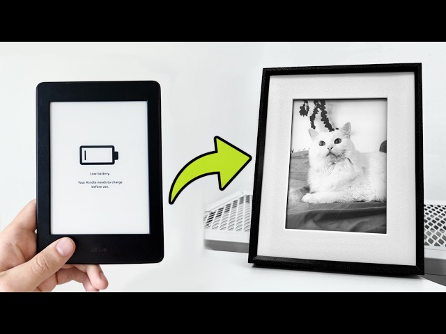 Your Kindle Can Be a Photo Frame