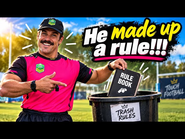 Did this ref make up a rule?!?! | Touch Rugby/Football