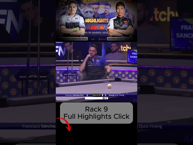 Rack 9 Francisco Sanchez Ruiz vs Dương Quốc Hoàng Last 16