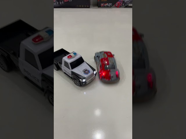 RC Sports Car vs Police Car Chase – Flashing Sirens & Patrol Mode | ASMR RC Showdown