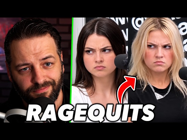 Andrew Wilson Holds Her ACCOUNTABLE — She RAGEQUITS!
