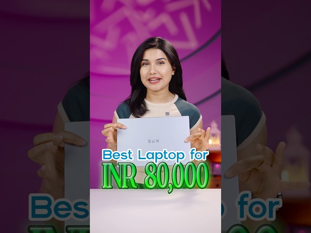 The Best Ultrabook for INR 80,000 - Dell XPS 13! #shorts