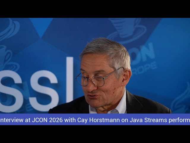 Cay Horstmann on Java streams performance and optimization — JCON 2026