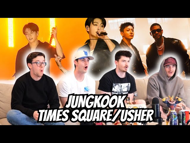 Happy Birthday Jungkook🥳…Jungkook Times Square/Usher Feature Performance REACTION