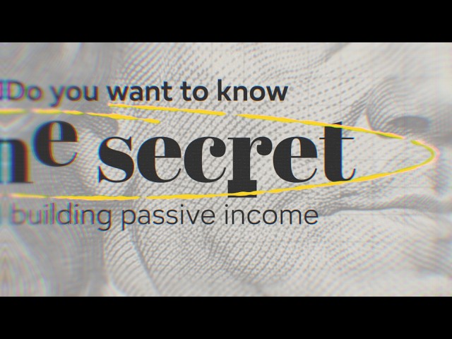How to Build Passive Income as a Motion Designer