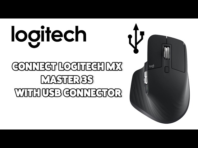 How To Connect Logitech MX Master 3S With USB Receiver | Easy Setup (2026)