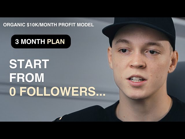 How To Become A Full Time Content Creator in 2026 (in 3 months)