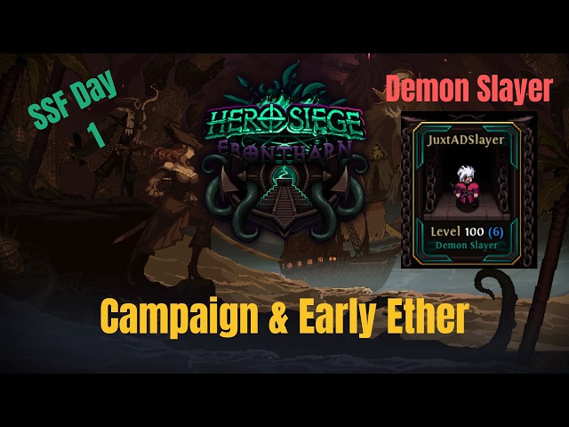 HS S10 - Demon Slayer SSF Journey Day 1!