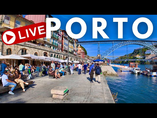 🔴 LUZES de Natal PORTO 2025 DAY TOUR 🎄🌟🎅 | Live PORTO Christmas Decorations 2025 Day Tour