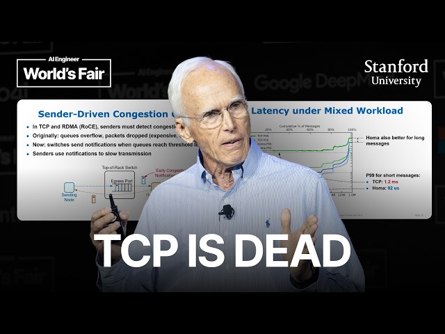 Homa: The End of TCP for AI Clusters — John Ousterhout, Stanford