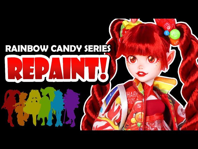 Rainbow Candy Series 🍭 RED - Cherry Doll