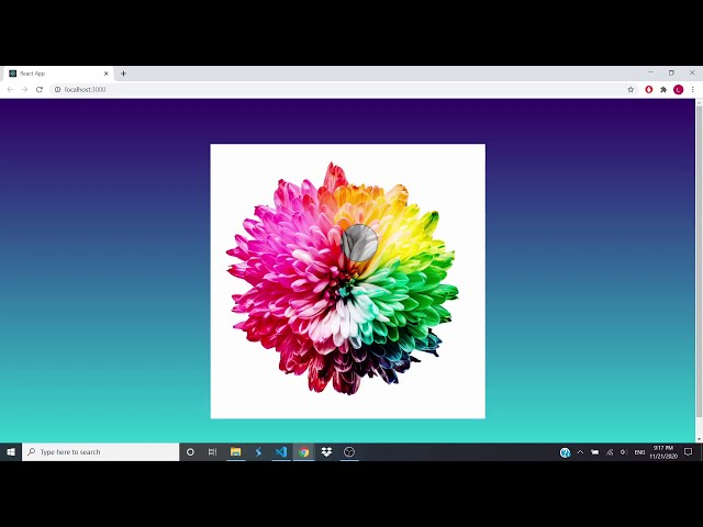 Awesome cursor animation using React Js hooks & CSS