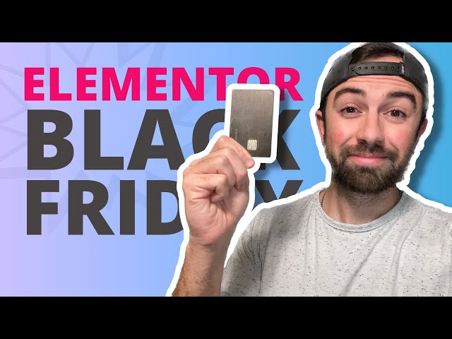Elementor Black Friday Sale 2022 - Elementor Pro Black Friday COMING SOON!