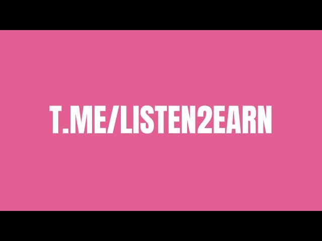 $LISTN | Listen2Earn | Stream music by upcoming artists to earn $LISTN