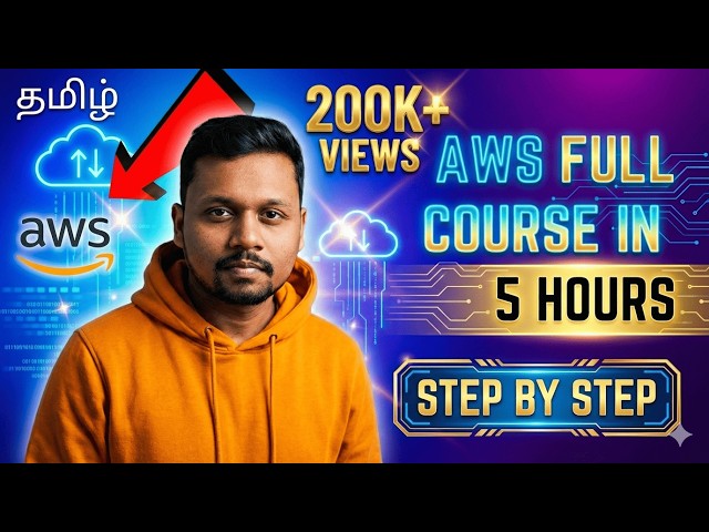 AWS Full Course for beginners in Tamil | Free Crash Course | Ultimate AWS Tutorial in Tamil