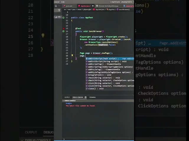 How to Launch Chrome using java + Playwright