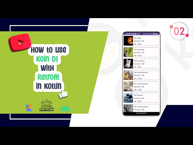 #4 How to use Koin DI with Retrofit in Kotlin