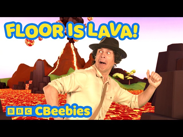The Floor Is Lava! | Play Along Adventure with Andy Day! | CBeebies 🌋🦩