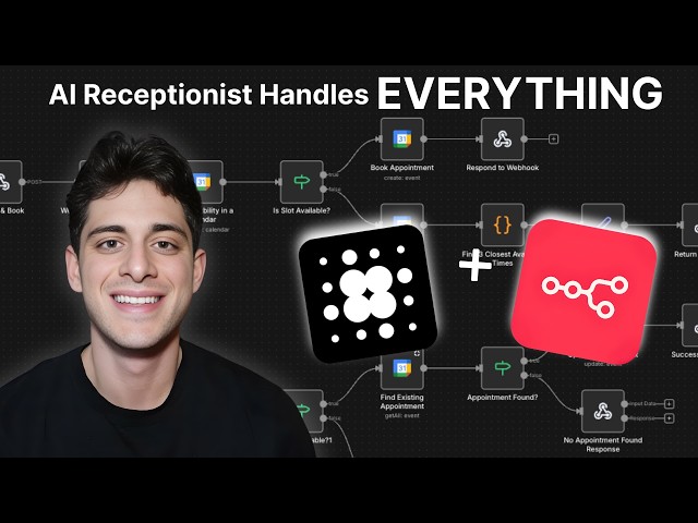 I Built an AI Receptionist That Handles Every Call (Retell AI + n8n)