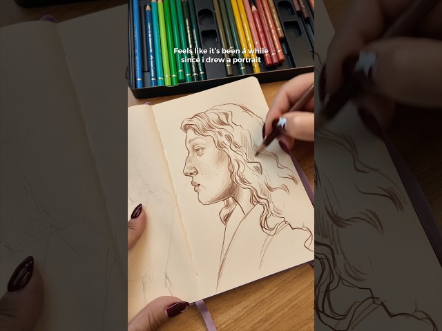 little sketchbook portrait to balance out the universe ✨✍🏼