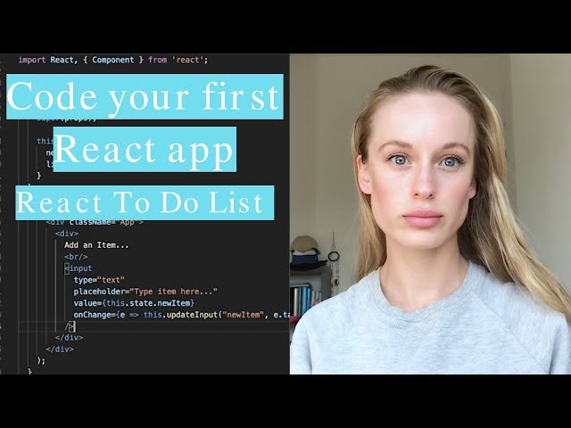 Code your first React app | Beginner React app | To Do List