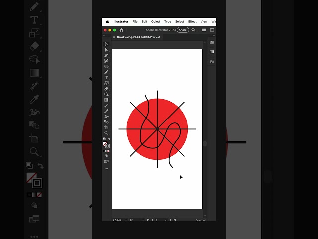 Slice Up Shapes in Illustrator
