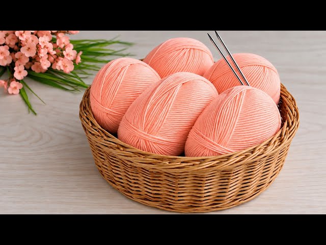 Knitting Looks Stunning in This Color! | Knitting Idea✨ Knitting Lovers Will Adore This Pattern!