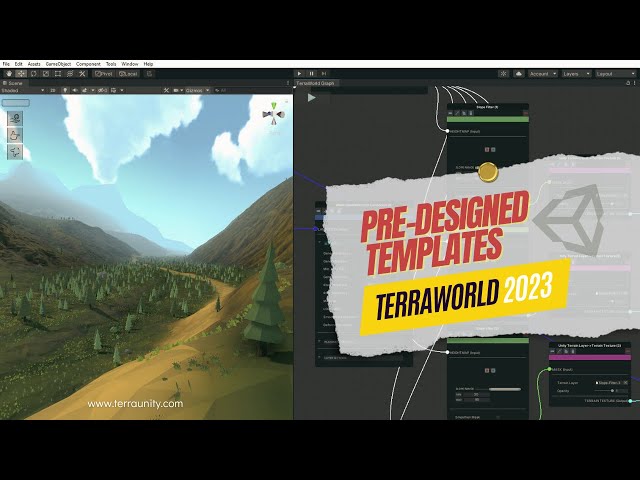 The Easiest Way to Create Real-World 3D Scenes & Terrains in Unity - TerraWorld Templates & Biomes