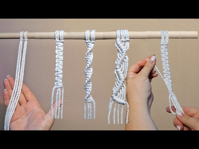 5 Essential Macramé Knots Every Beginner Should Know