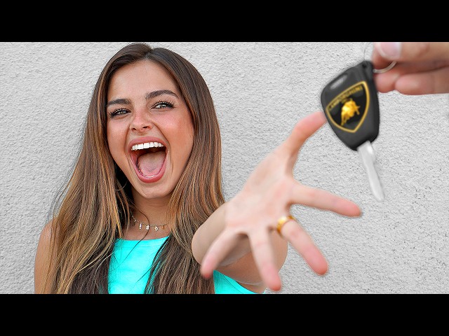 I Surprised Addison Rae With A Custom Car!