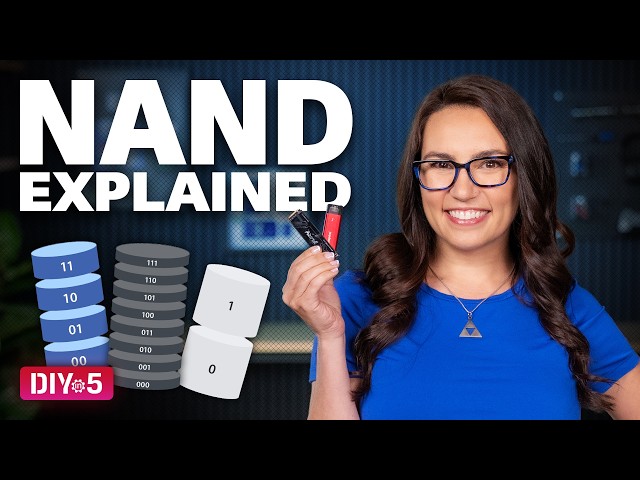 Flash: SLC, MLC, TLC, 3D – DIY in 5 Ep 277