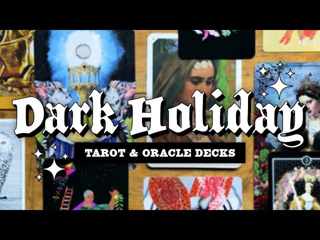 Sparkle, Shadow & Tarot 🕯️ Seasonal Deck Edit & Oracle Pairings for Winter