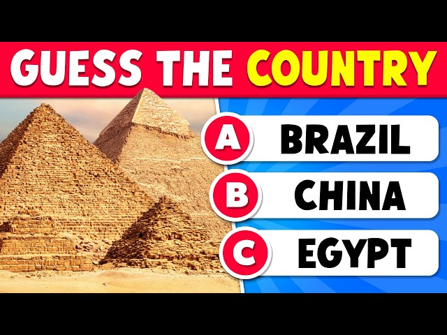 Guess the Country by ONLY ONE Clue | Geography Quiz Challenge
