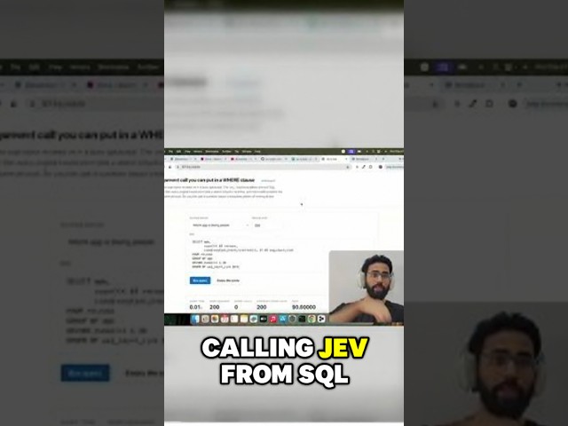 Calling Jev from SQL #sql #jev #aishorts #jevshorts #youtubeshorts #shorts #shortsvideo #aivideo