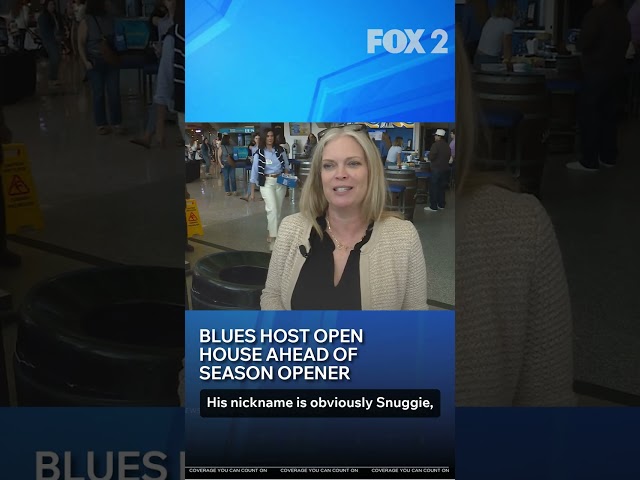 St. Louis Blues host open house ahead of season opener