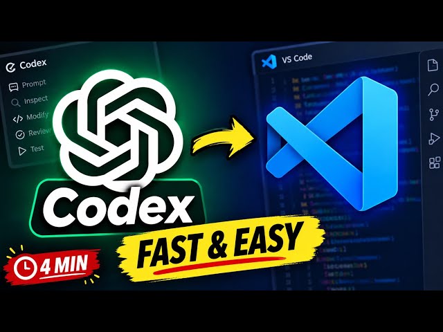 How to Use OpenAI Codex in VS Code (Fast & Easy) 