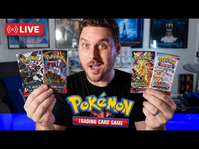 🔴 LIVE Pack Breaks & Chill w/ LEGEND OF LUKE (Pokémon Rip and Ship 08.26.26)