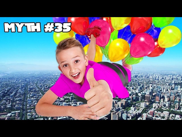 BUSTING 100 MYTHS IN 24 HOURS!!- Collection video with Vlad